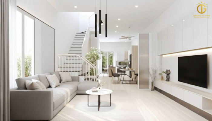 Thiết kế nội thất nhà phố 