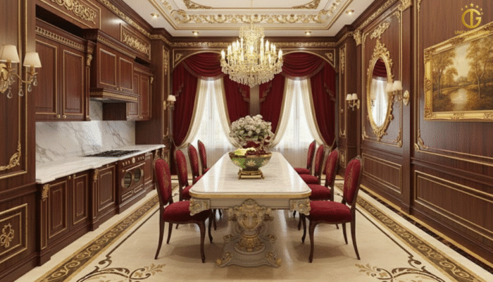Thiết kế nội thất biệt thự tân cổ điển