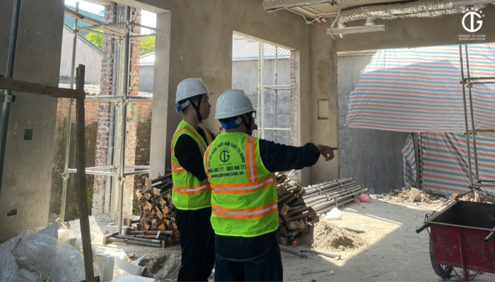 Khảo sát mặt bằng trước khi thi công nội thất showroom