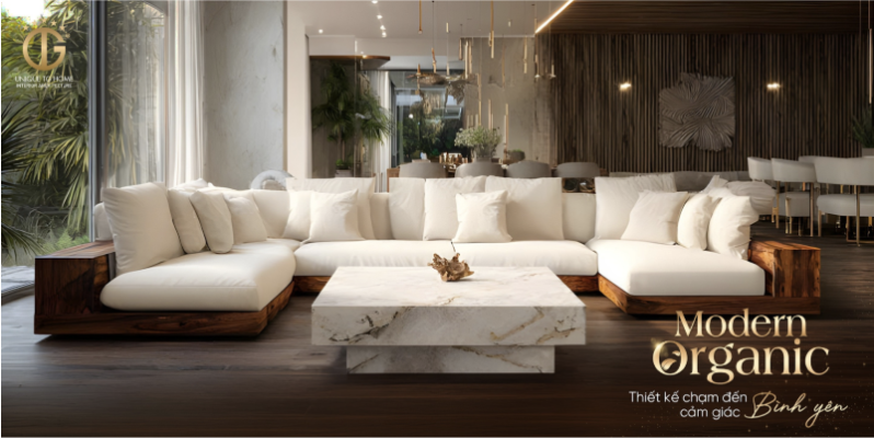  Phòng khách hiện đại tối giản