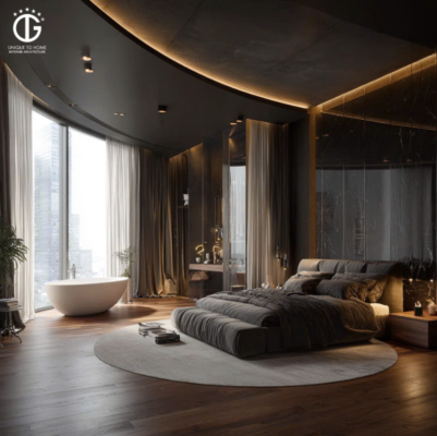 Penthouse phong cách Modern Luxury