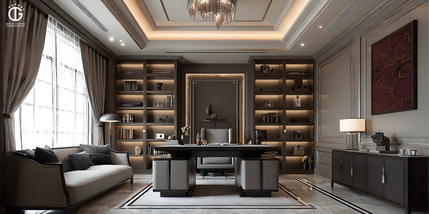 Thiết kế phòng làm việc tại gia