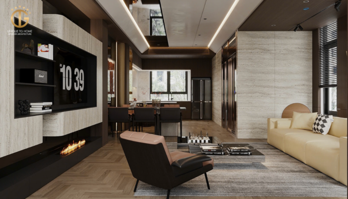 Thiết kế nội thất căn hộ hiện đại