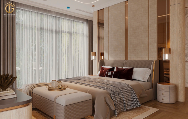 Thiết kế nội thất phòng ngủ phong cách hiện đại