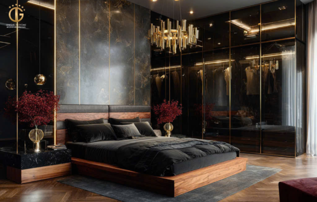 Thiết kế nội thất phòng ngủ phong cách luxury