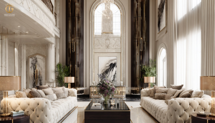 Hoa văn trong thiết kế nội thất tân cổ điển