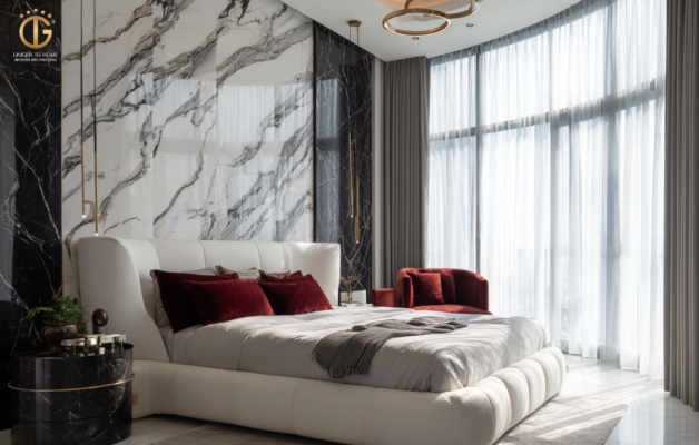 Không gian đón ánh sáng trogn thiết kế nội thất phòng ngủ