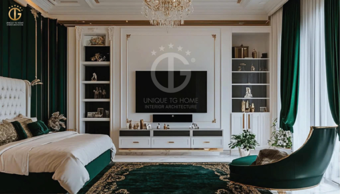 Chất liệu trong thiết kế nội thất tân cổ điển