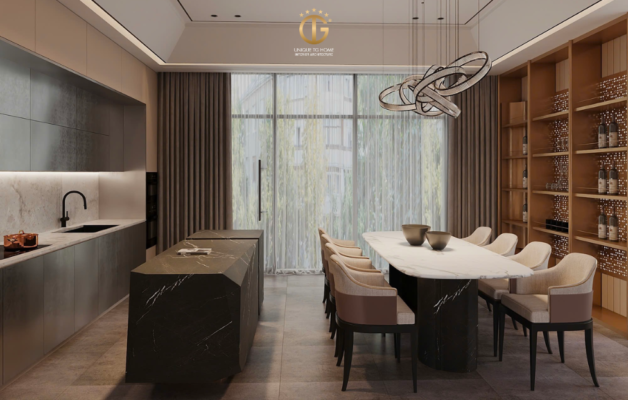 Dịch vụ thiết kế thi công nội thất trọn gói nhà phố