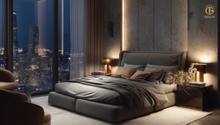 Thiết kế nội thất tối giản cho phòng ngủ