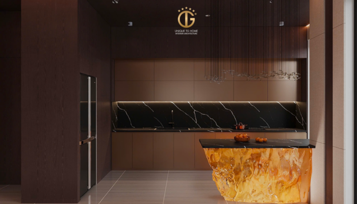 Thiết Kế Nội Thất Vinhomes Vũ Yên Phòng Bếp