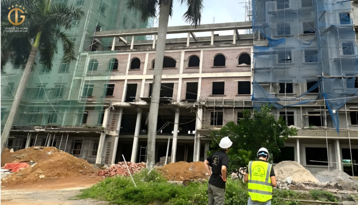 Vật liệu xây thô là những vật liệu chính tạo nên kết cấu chịu lực của ngôi nhà