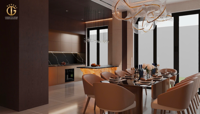 Thiết Kế Nội Thất Vinhomes Vũ Yên Phòng Bếp